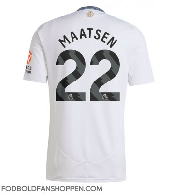 Aston Villa Ian Maatsen #22 Udebanetrøje 2024-25 Kortærmet